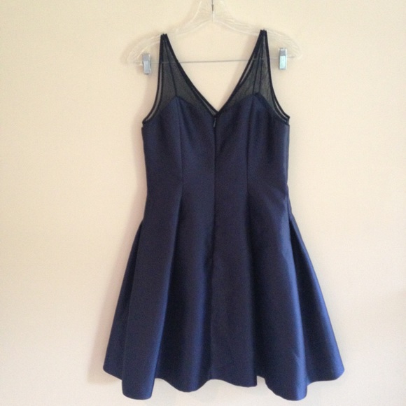 Ralph Lauren Navy Blue Formal Dress - Picture 2 of 8